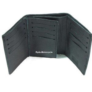 4.5 X 3 Trifold Wallet 16 Credit Card Slots w ID & Large Cash Sleeve Made in USA